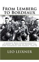 From Lemberg to Bordeaux