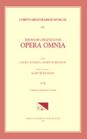 CMM 63 Thomas Crecquillon (Ca. 1510 Ca. 1557), Opera Omnia, Edited by Barton Hudson, Mary Tiffany Ferer, Laura Youens. Vol. XVII Chansons a 4