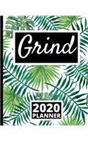 Grind: Motivational Quote 2020 Planner For Entrepreneurs, 1-Year Daily, Weekly And Monthly Organizer With Calendar, Gifts For Women, Men, Boss, Business Ow