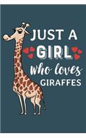 Just a girl who loves giraffe