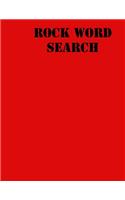 rock Word Search: large print puzzle book for teens .8,5x11, matte cover, 55 Music Activity Puzzle Book with solution