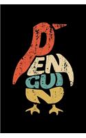 Penguin: Journal For Recording Notes, Thoughts, Wishes Or To Use As A Notebook For Retro Penguin Lovers, Zoo Animal Fans And Cute Bird Enthusiasts (6 x 9; 12