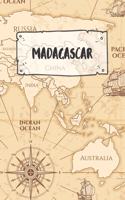 Madagascar: Dotted Travel Diary Notebook or Journey Dotted Grid Journal - Holiday Trip Pocketbook for Men and Women with Dots