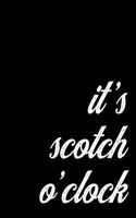 2020 Monthly and Weekly Planner for Scotch Whiskey Drinkers - It's Scotch O'Clock