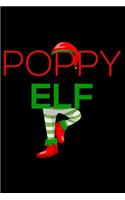 Poppy Elf: Christmas Notebook Planner, Happy Holidays Journal, Party Organizer, Address Book, Shopping List and Budget Tracker For Dads, Grandfathers