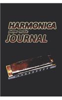 Harmonica Player Music Journal: Music Blank Sheets Notebook for Musicians and Songwriters.(22 Awesome Music Notebooks)