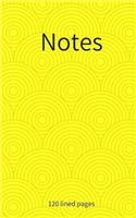 Notes: 120 Lined Pages