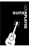 Guitar Player's Notebook: Guitar Player's Journal - Guitar Teacher Appreciation Gift