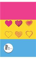 2019: Planner - 12 Months - 1 Day Per Page - January 2019 to December 2019 - Agenda, Calendar, Schedule Organizer and Journal Notebook - Pansexual Gender 