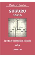 Master of Puzzles - Suguru 200 Easy to Medium 10x10 Vol.9