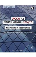 ACCA F2 Study Manual : Managing Accounting 2016