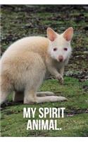 My Spirit Animal: White Kangaroo Journal