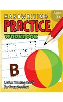 Handwriting Practice Workbook Age 3+