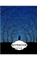 Notebook Journal : Trees Shadow: Pocket Notebook Journal Diary, 120 pages, 8.5 x 11 (Dot-Grid,Graph,Lined,Blank Notebook Journal)