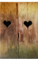 2 Hearts - Blank Notebook: 101 Pages, 6 x 9 Journal, Soft Cover