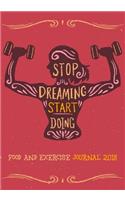 Food And Exercise Journal 2018