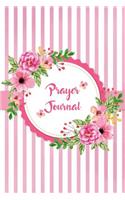 Prayer Journal Notebook Ring of Flowers: A Faith Journal To Record and Reflect On Your Daily Prayers and Thoughts, Handy Compact Size.