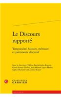 Le Discours Rapporte