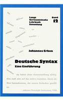 Deutsche Syntax: Einfuehrung