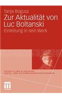 Zur Aktualität Von Luc Boltanski