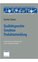 Qualitätsgerechte Simultane Produktentwicklung