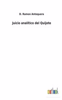 Juicio analítico del Quijote