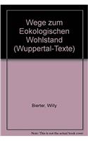 Wege Zum Kologischen Wohlstand