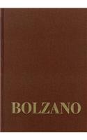 Bernard Bolzano, Briefwechsel Mit Franz Exner