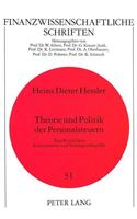 Theorie und Politik der Personalsteuern