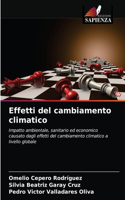 Effetti del cambiamento climatico
