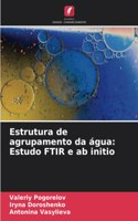 Estrutura de agrupamento da água: Estudo FTIR e ab initio