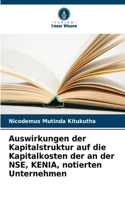 Auswirkungen der Kapitalstruktur auf die Kapitalkosten der an der NSE, KENIA, notierten Unternehmen