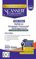 Strategic Financial Management (Paper 14 | CMA Final | Gr. III) Scanner - Including questions and solutions | Applicable for June 2025 Exam Onwards | Green Edition