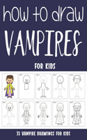 How to Draw Vampires for Kids