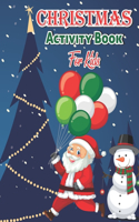 Christmas Activity Book For Kids