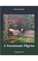 A Passionate Pilgrim: Large print