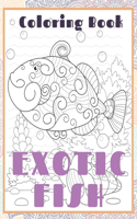 Exotic Fish - Coloring Book