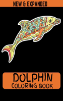 Dolphin Coloring Book (New & Expanded): Best size (8.5*11) coloring book for kids, boys and girls