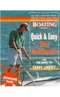 Quick and Easy Boat Maintenance