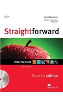 Straightforward 2nd Edition Intermediate Level Workbook without key & CD