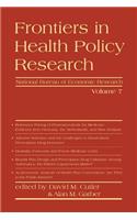 Frontiers in Health Policy Research