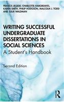 Writing Successful Undergraduate Dissertations in Social Sciences