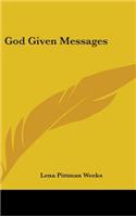 God Given Messages