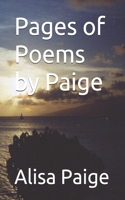 Pages of Poems by Paige