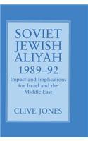 Soviet Jewish Aliyah, 1989-92