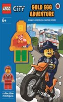 LEGO CITY: Gold Egg Adventure Activity Book with Minifigure: (LEGO City)