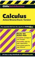 Cliffsquickreview Anton's Calculus