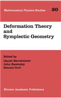 Deformation Theory and Symplectic Geometry
