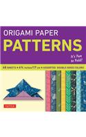 Origami Paper Pattern: Perfect for Small Projects or the Beginning Folder