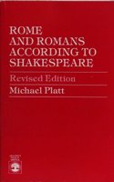 Rome and Romans According to Shakespeare